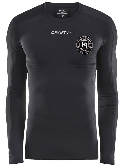 Craft Compression Shirt LS, Black (Freddie Academy)